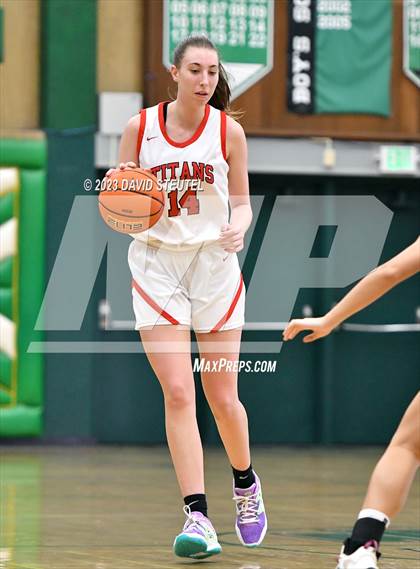 Thumbnail 3 in Cardinal Newman vs. Antelope (St. Mary's Stockton MLK Showcase) photogallery.