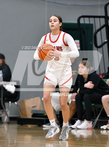 Thumbnail 2 in Cardinal Newman vs. Antelope (St. Mary's Stockton MLK Showcase) photogallery.