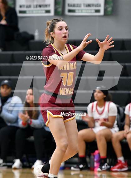 Thumbnail 2 in Cardinal Newman vs. Antelope (St. Mary's Stockton MLK Showcase) photogallery.