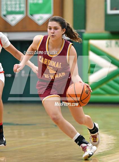 Thumbnail 3 in Cardinal Newman vs. Antelope (St. Mary's Stockton MLK Showcase) photogallery.