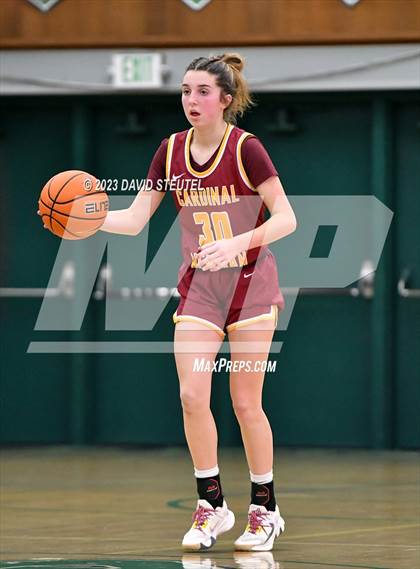 Thumbnail 3 in Cardinal Newman vs. Antelope (St. Mary's Stockton MLK Showcase) photogallery.