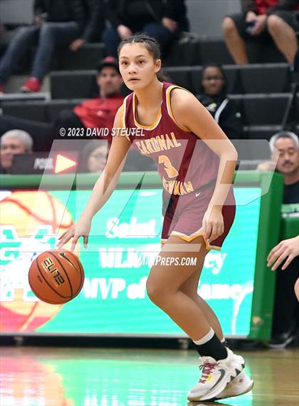 Thumbnail 1 in Cardinal Newman vs. Antelope (St. Mary's Stockton MLK Showcase) photogallery.