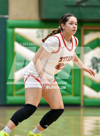 Thumbnail 3 in Cardinal Newman vs. Antelope (St. Mary's Stockton MLK Showcase) photogallery.