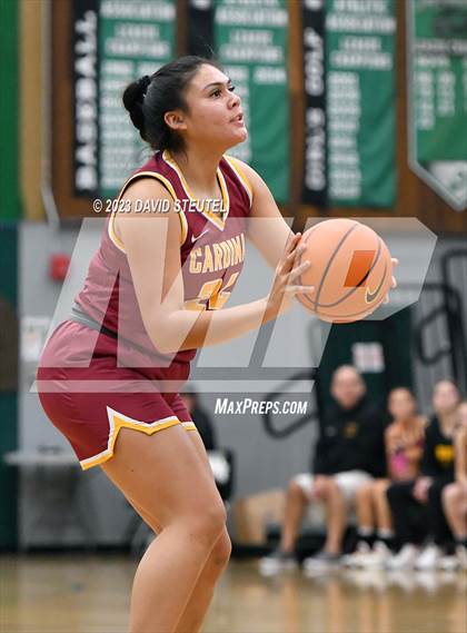 Thumbnail 2 in Cardinal Newman vs. Antelope (St. Mary's Stockton MLK Showcase) photogallery.