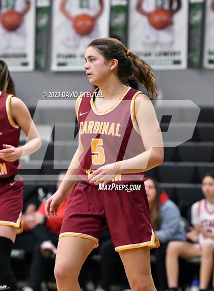 Thumbnail 2 in Cardinal Newman vs. Antelope (St. Mary's Stockton MLK Showcase) photogallery.