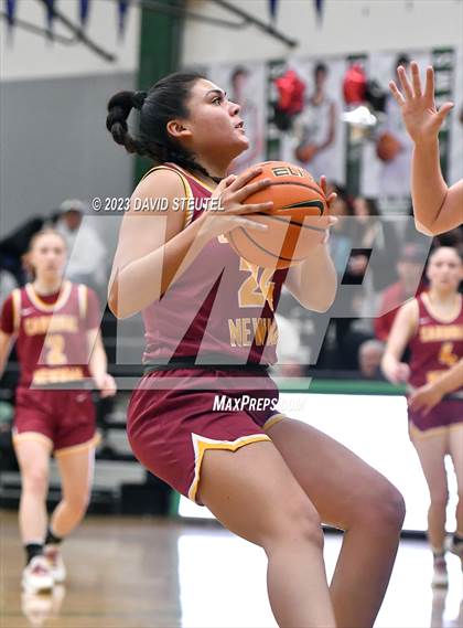 Thumbnail 1 in Cardinal Newman vs. Antelope (St. Mary's Stockton MLK Showcase) photogallery.