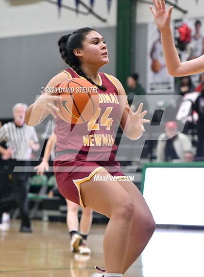 Thumbnail 3 in Cardinal Newman vs. Antelope (St. Mary's Stockton MLK Showcase) photogallery.