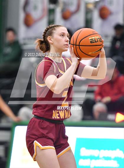 Thumbnail 2 in Cardinal Newman vs. Antelope (St. Mary's Stockton MLK Showcase) photogallery.