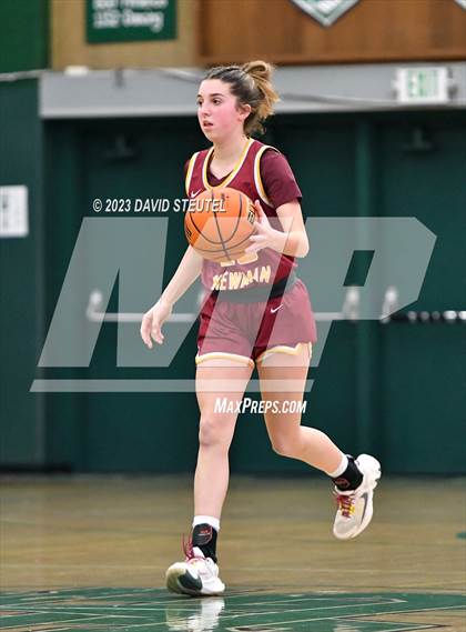 Thumbnail 1 in Cardinal Newman vs. Antelope (St. Mary's Stockton MLK Showcase) photogallery.