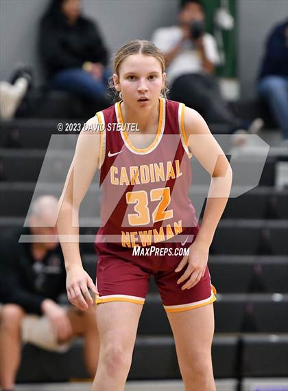 Thumbnail 2 in Cardinal Newman vs. Antelope (St. Mary's Stockton MLK Showcase) photogallery.