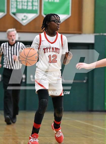 Thumbnail 1 in Cardinal Newman vs. Antelope (St. Mary's Stockton MLK Showcase) photogallery.