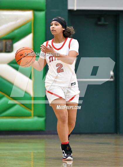 Thumbnail 1 in Cardinal Newman vs. Antelope (St. Mary's Stockton MLK Showcase) photogallery.