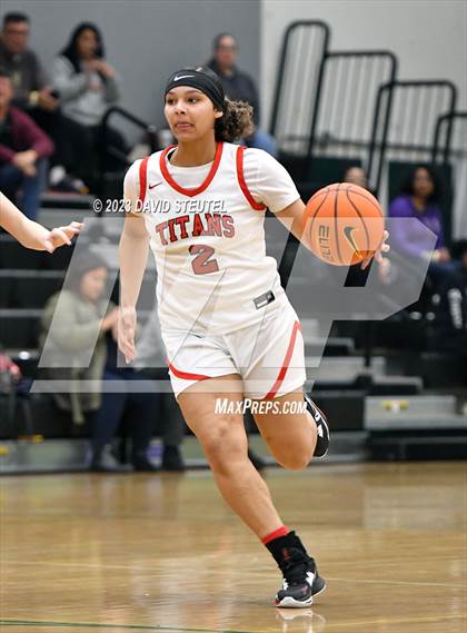 Thumbnail 3 in Cardinal Newman vs. Antelope (St. Mary's Stockton MLK Showcase) photogallery.
