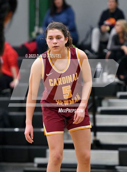 Thumbnail 3 in Cardinal Newman vs. Antelope (St. Mary's Stockton MLK Showcase) photogallery.