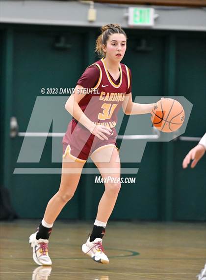 Thumbnail 1 in Cardinal Newman vs. Antelope (St. Mary's Stockton MLK Showcase) photogallery.