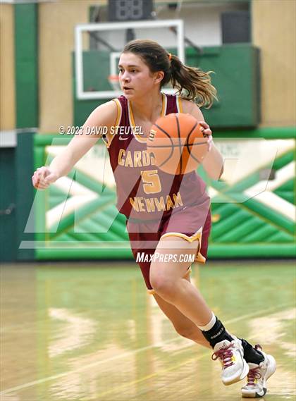 Thumbnail 2 in Cardinal Newman vs. Antelope (St. Mary's Stockton MLK Showcase) photogallery.