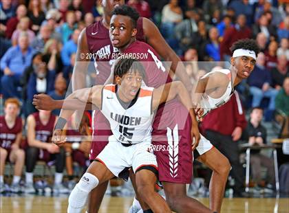 Thumbnail 2 in Linden v Don Bosco Prep (NJSIAA Tournement of Champions) photogallery.