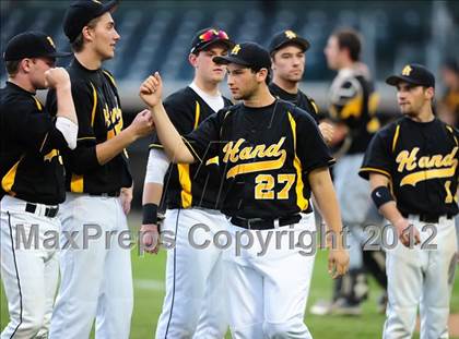 Thumbnail 1 in Hand vs. Amity Regional (SCC Semifinal) photogallery.