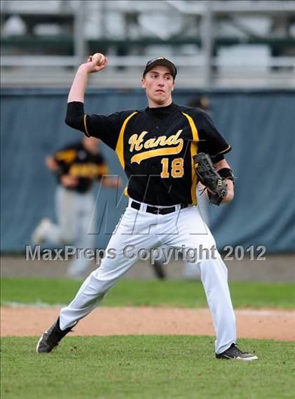 Thumbnail 3 in Hand vs. Amity Regional (SCC Semifinal) photogallery.