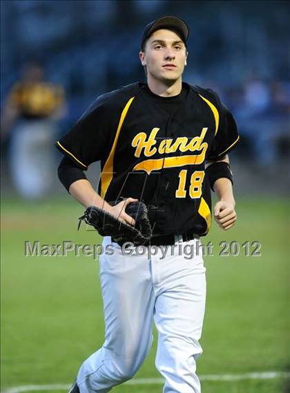 Thumbnail 3 in Hand vs. Amity Regional (SCC Semifinal) photogallery.