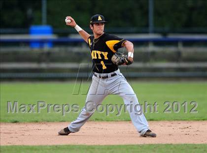 Thumbnail 2 in Hand vs. Amity Regional (SCC Semifinal) photogallery.