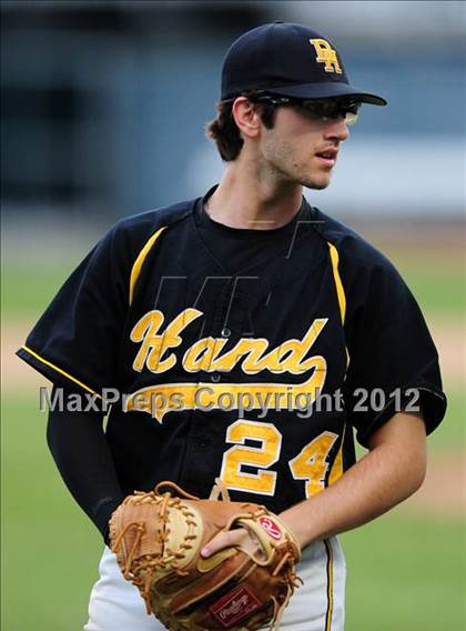Thumbnail 1 in Hand vs. Amity Regional (SCC Semifinal) photogallery.