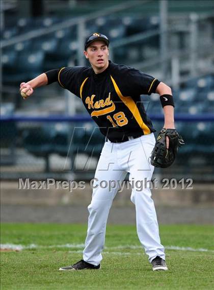 Thumbnail 2 in Hand vs. Amity Regional (SCC Semifinal) photogallery.