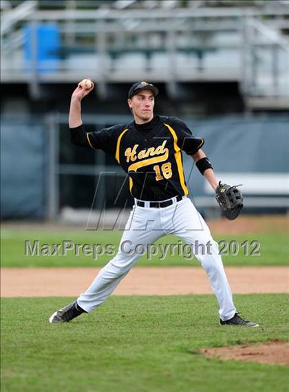 Thumbnail 2 in Hand vs. Amity Regional (SCC Semifinal) photogallery.
