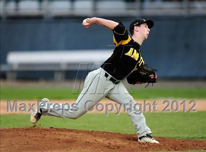 Thumbnail 1 in Hand vs. Amity Regional (SCC Semifinal) photogallery.