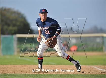 Thumbnail 1 in Cathedral Catholic vs Montgomery (66th Annual Lions Tournament) photogallery.