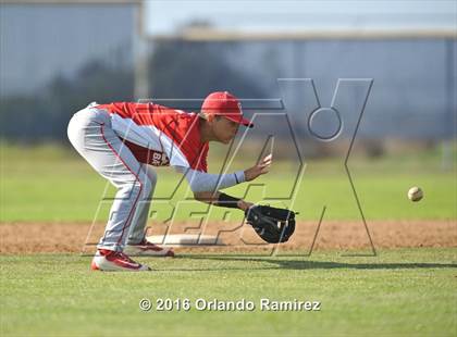 Thumbnail 3 in Cathedral Catholic vs Montgomery (66th Annual Lions Tournament) photogallery.