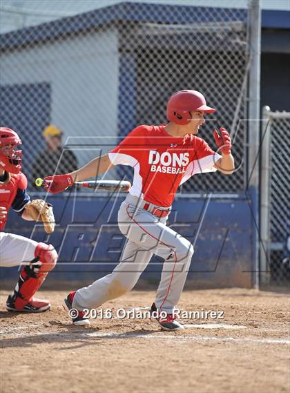 Thumbnail 2 in Cathedral Catholic vs Montgomery (66th Annual Lions Tournament) photogallery.