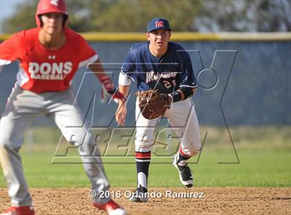 Thumbnail 2 in Cathedral Catholic vs Montgomery (66th Annual Lions Tournament) photogallery.