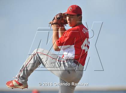 Thumbnail 2 in Cathedral Catholic vs Montgomery (66th Annual Lions Tournament) photogallery.
