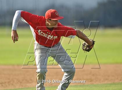 Thumbnail 3 in Cathedral Catholic vs Montgomery (66th Annual Lions Tournament) photogallery.
