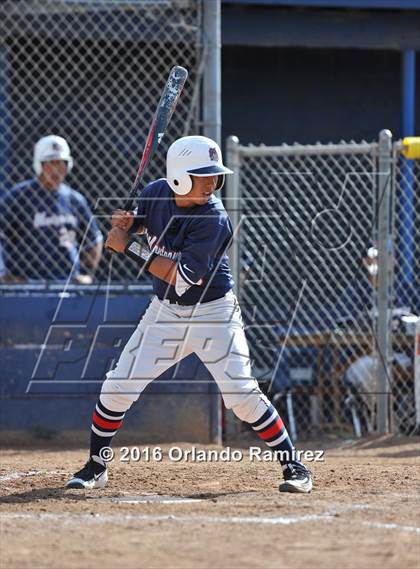 Thumbnail 3 in Cathedral Catholic vs Montgomery (66th Annual Lions Tournament) photogallery.