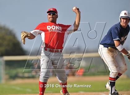 Thumbnail 1 in Cathedral Catholic vs Montgomery (66th Annual Lions Tournament) photogallery.