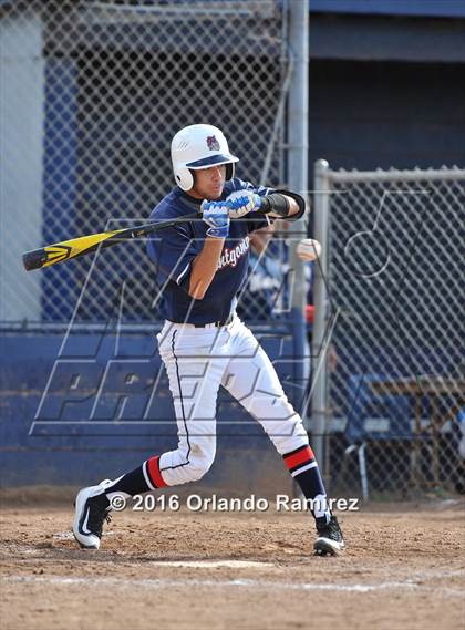 Thumbnail 2 in Cathedral Catholic vs Montgomery (66th Annual Lions Tournament) photogallery.