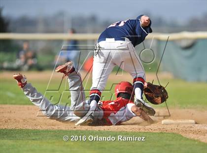 Thumbnail 3 in Cathedral Catholic vs Montgomery (66th Annual Lions Tournament) photogallery.