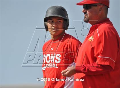 Thumbnail 3 in Cathedral Catholic vs Montgomery (66th Annual Lions Tournament) photogallery.