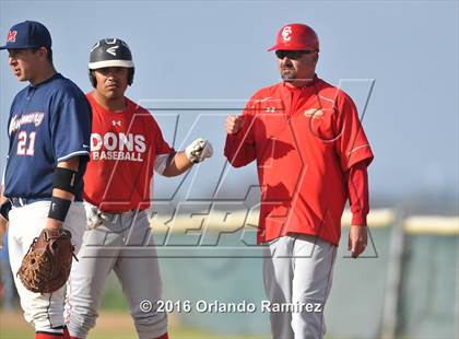 Thumbnail 3 in Cathedral Catholic vs Montgomery (66th Annual Lions Tournament) photogallery.