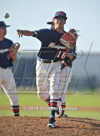 Thumbnail 3 in Cathedral Catholic vs Montgomery (66th Annual Lions Tournament) photogallery.