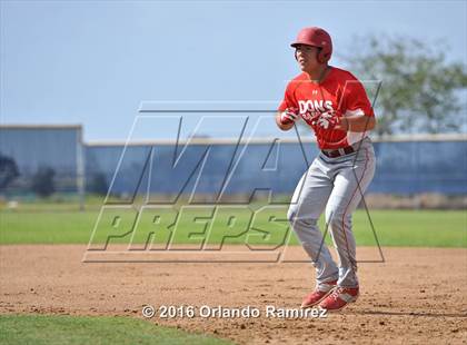 Thumbnail 2 in Cathedral Catholic vs Montgomery (66th Annual Lions Tournament) photogallery.