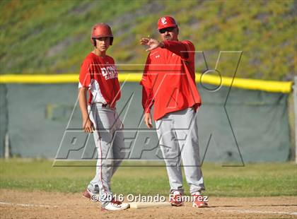 Thumbnail 2 in Cathedral Catholic vs Montgomery (66th Annual Lions Tournament) photogallery.