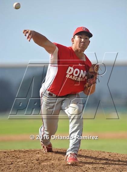Thumbnail 1 in Cathedral Catholic vs Montgomery (66th Annual Lions Tournament) photogallery.
