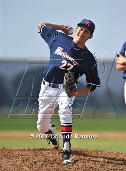 Thumbnail 1 in Cathedral Catholic vs Montgomery (66th Annual Lions Tournament) photogallery.