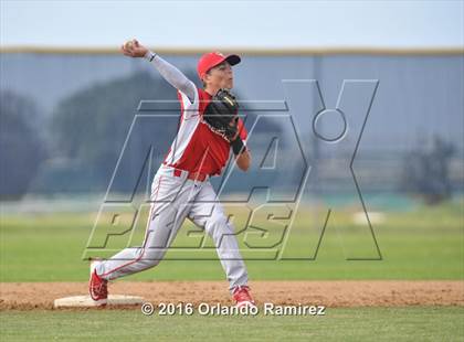 Thumbnail 3 in Cathedral Catholic vs Montgomery (66th Annual Lions Tournament) photogallery.