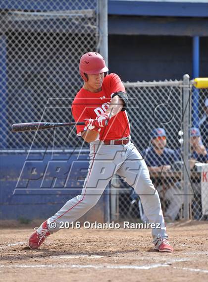 Thumbnail 3 in Cathedral Catholic vs Montgomery (66th Annual Lions Tournament) photogallery.