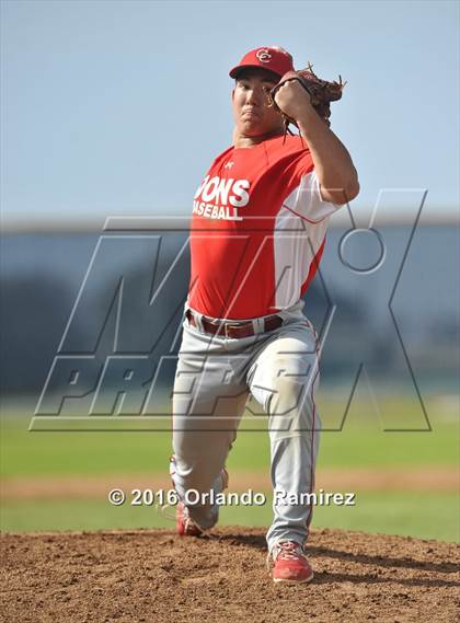 Thumbnail 3 in Cathedral Catholic vs Montgomery (66th Annual Lions Tournament) photogallery.