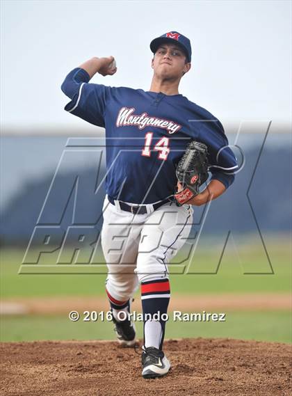 Thumbnail 2 in Cathedral Catholic vs Montgomery (66th Annual Lions Tournament) photogallery.